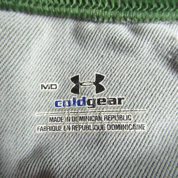 Under Armour Pullover Womens Medium Green Long Sleeve Coldgear Sports Active - Picture 2 of 6